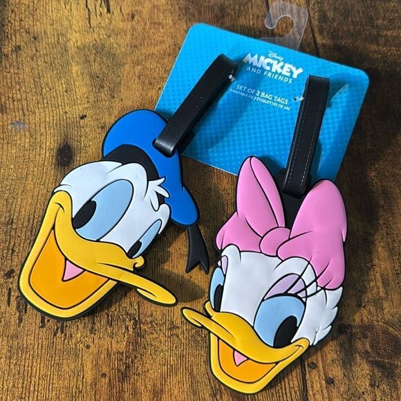 Disney Other - Disney Donald Duck luggage tags